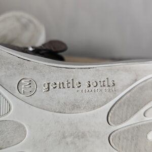 Gentle Souls By Kenneth Cole Metallic Leather Shoes Size 7M